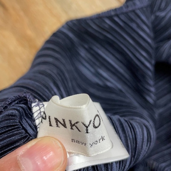 Pinkyotto New York Navy Pleated Jumpsuit - Picture 8 of 10